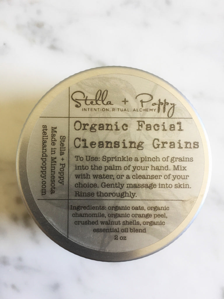 Organic Facial Cleansing Grains
